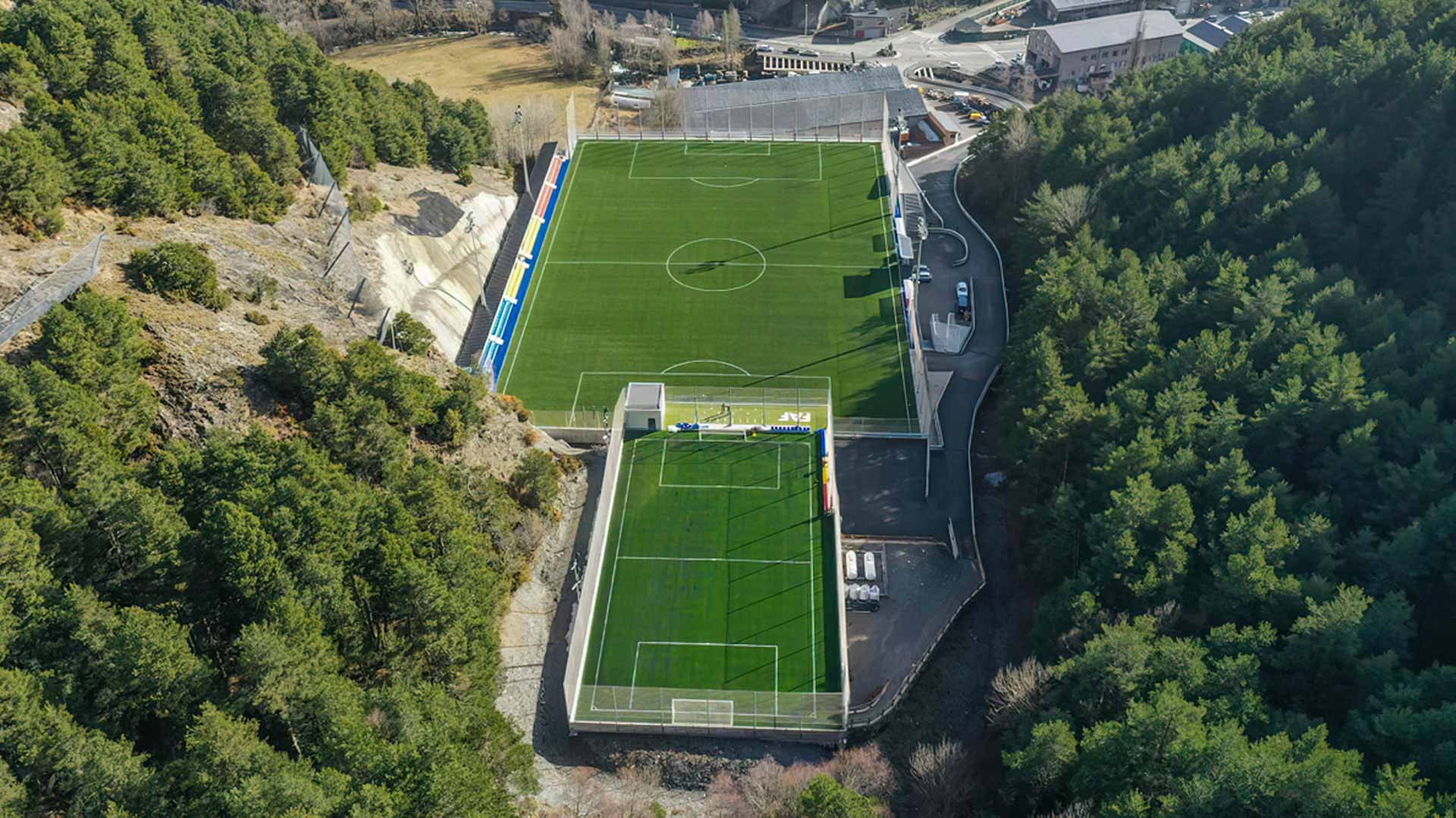 Camp de futbol a la Massana